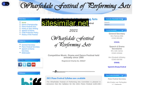 wharfedalefestival.co.uk alternative sites