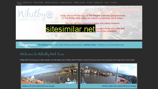 whitbywebcam.co.uk alternative sites