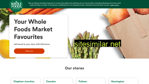 wholefoodsmarket.co.uk alternative sites