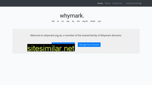 whymark.org.uk alternative sites