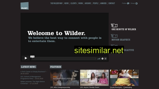 wilderfilms.co.uk alternative sites