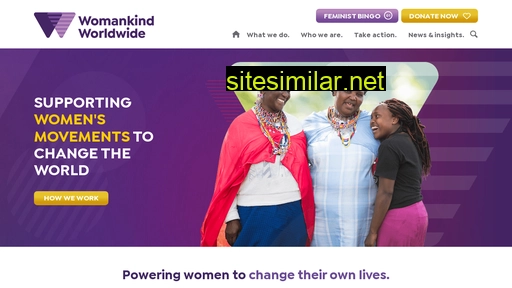 womankind.org.uk alternative sites