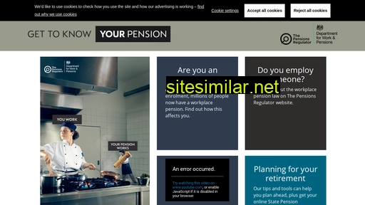 workplacepensions.gov.uk alternative sites