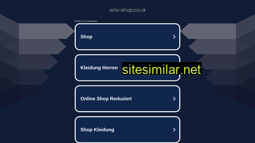 Aria-shop similar sites