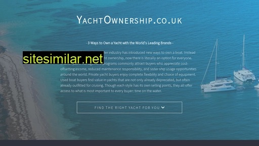 yachtownership.co.uk alternative sites