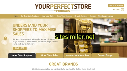 Yourperfectstore similar sites