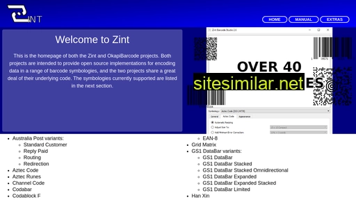 zint.org.uk alternative sites