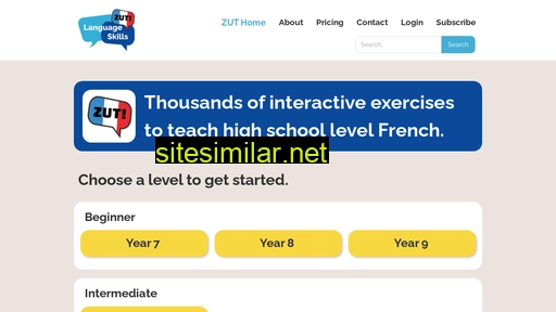 zut.languageskills.co.uk alternative sites