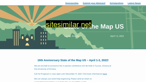 2022.stateofthemap.us alternative sites