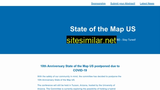 2020.stateofthemap.us alternative sites