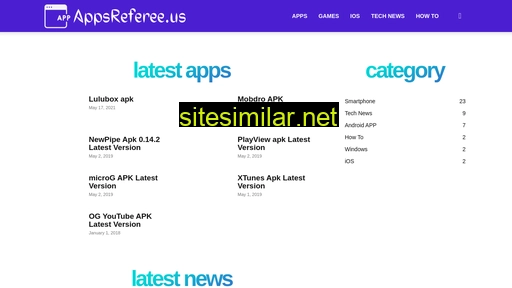 appsreferee.us alternative sites