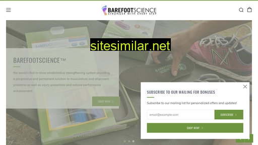 barefootscience.us alternative sites