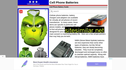 cellphonebatteries.us alternative sites
