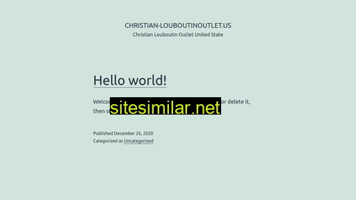 christian-louboutinoutlet.us alternative sites