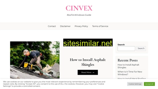 Cinvex similar sites