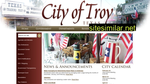 Cityoftroy similar sites
