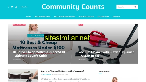 Communitycounts similar sites