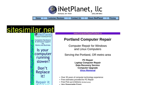 Computerrepairportland similar sites