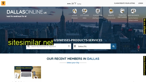 Dallasonline similar sites