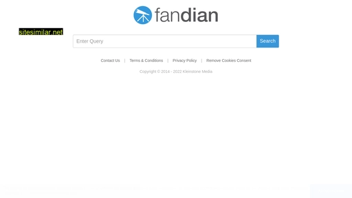 Fandian similar sites