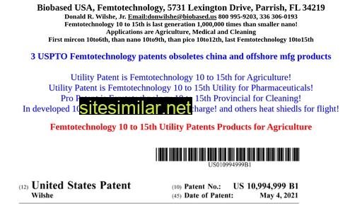 femtotechnology.us alternative sites