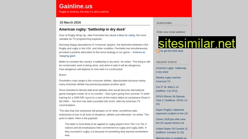 gainline.us alternative sites