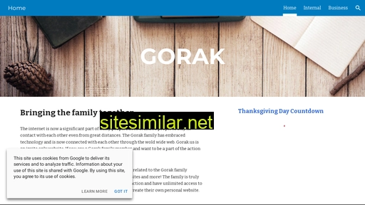home.gorak.us alternative sites