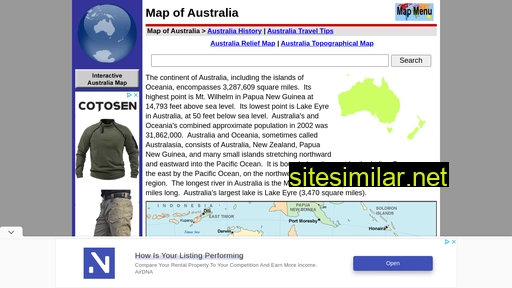 Map-of-australia similar sites
