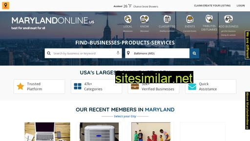 Marylandonline similar sites