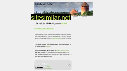 Medieval-baltic similar sites