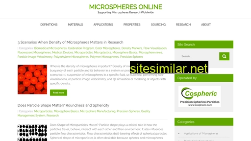 microspheres.us alternative sites