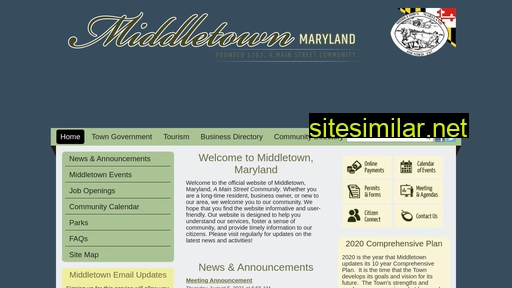 middletown.md.us alternative sites