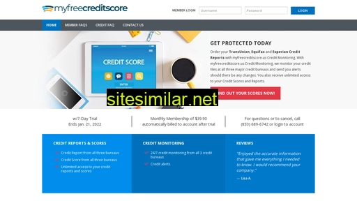 myfreecreditscore.us alternative sites