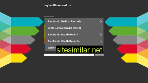 myhealtherecord.us alternative sites
