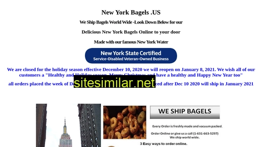 newyorkbagels.us alternative sites