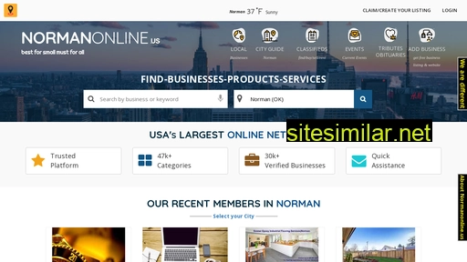 normanonline.us alternative sites