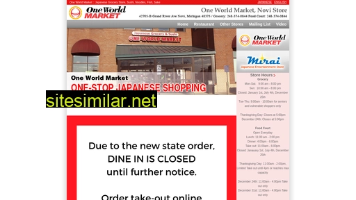 oneworldmarket.us alternative sites