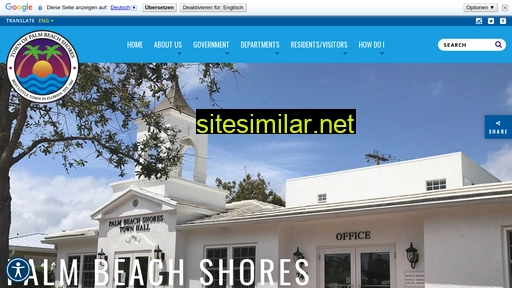 palmbeachshoresfl.us alternative sites