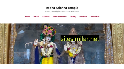 Radhakrishnatemple similar sites