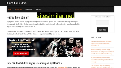rugbystream.us alternative sites