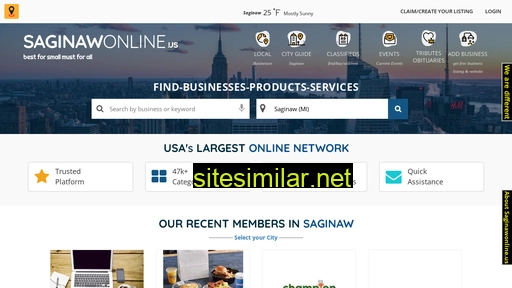 saginawonline.us alternative sites