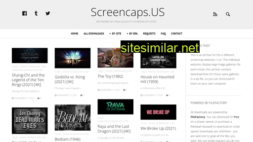 Screencaps similar sites