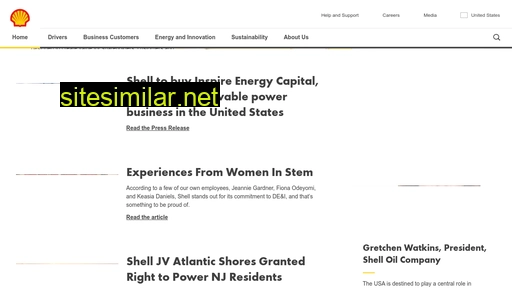 shell.us alternative sites