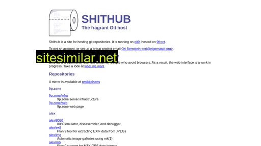 Shithub similar sites