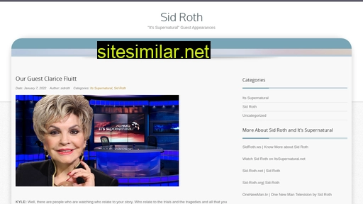 sid-roth.us alternative sites
