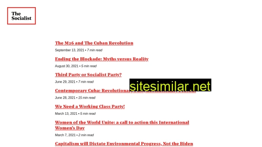 socialistmag.us alternative sites