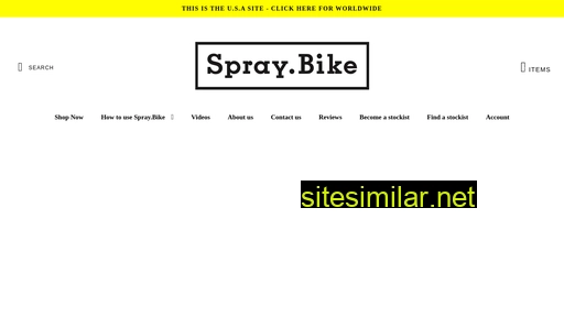 spraybike.us alternative sites