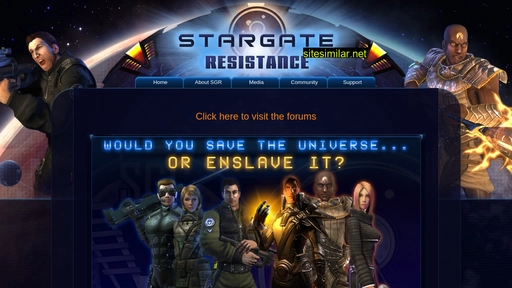stargateresistance.us alternative sites