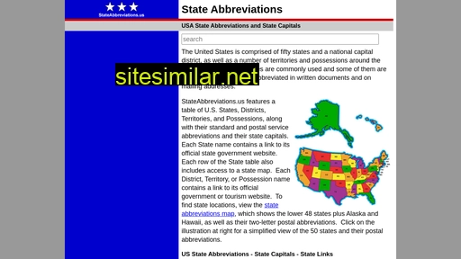 stateabbreviations.us alternative sites