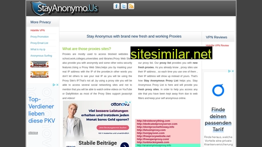 stayanonymo.us alternative sites